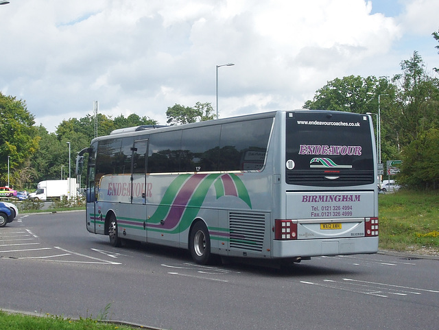 DSCF9123 Endeavour (Birmingham) WA12 AWH on the A11 at Barton Mills - 5 Aug 2017