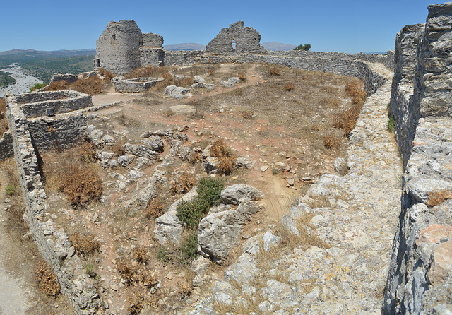 Rhodes, Ruins of the Asklipeiou Castle