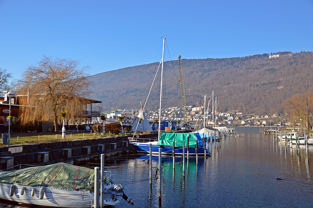 Herbstlicher Adventssonntag am Bielersee