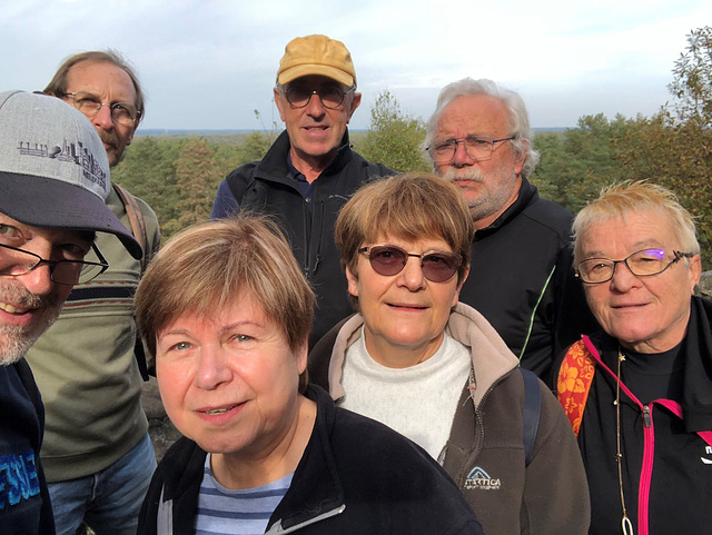 Sortie en forêt de Fontainebleau