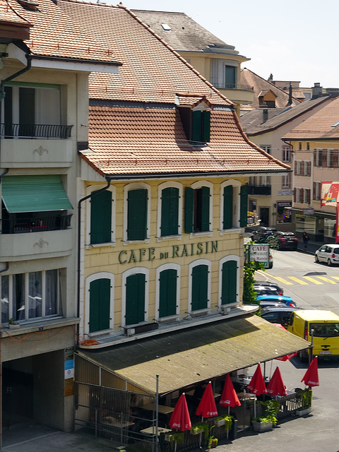 Ein kleiner Ort zum verweilen und Geniessen in der Altstadt von Payerne