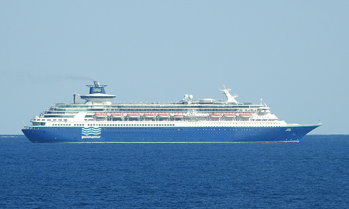 Pullmantur Sovereign Under Way - 20 April 2017