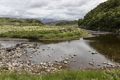 River Inver at Grid Ref NC 1157 2344 view ENE