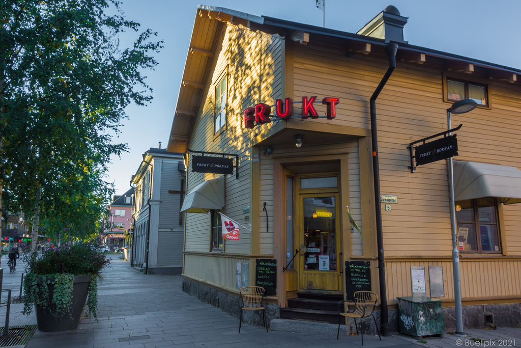 in den Strassen von Umeå (© Buelipix)