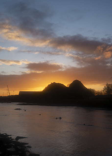 Sunrise on the River Leven