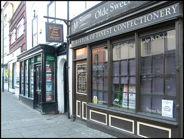 Mr Simms confectionery shop