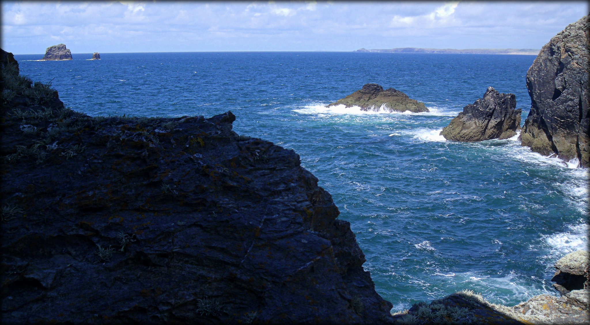 Man and his Man from St Agnes Head