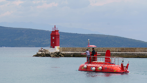 the red submarine