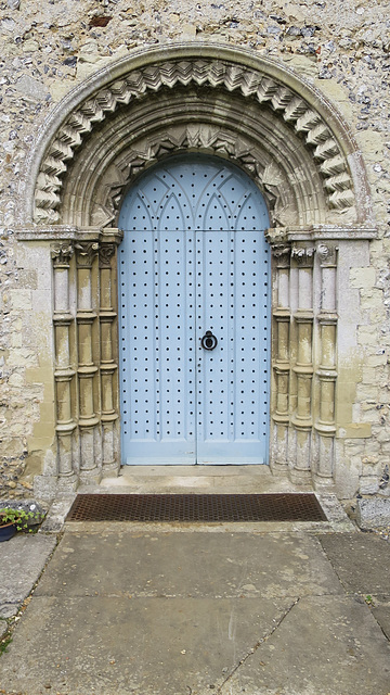 Easton Church door