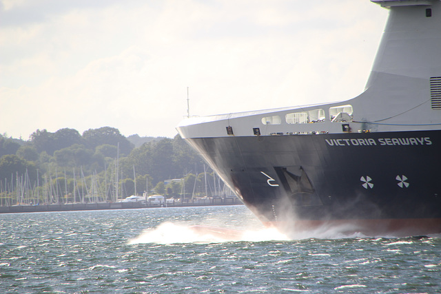 Bugansicht...Victoria Seaways Bugansicht...Victoria Seaways