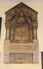 Memorial to the Rev John Davies MA, St Clement's Church,  Worcester