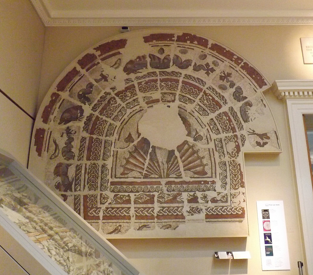 The Hemsworth Venus Mosaic in the British Museum, May 2014