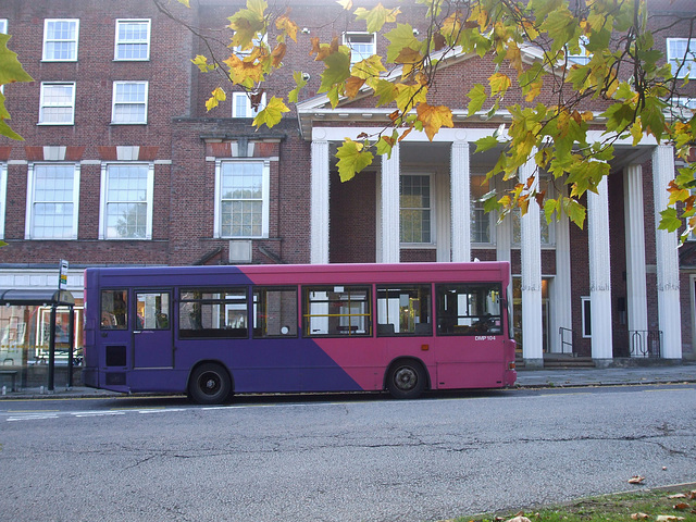 DSCF5299 Unō (University of Hertfordshire) DMP104 (KC03 PGK) in Welwyn Garden City - 25 Oct 2018