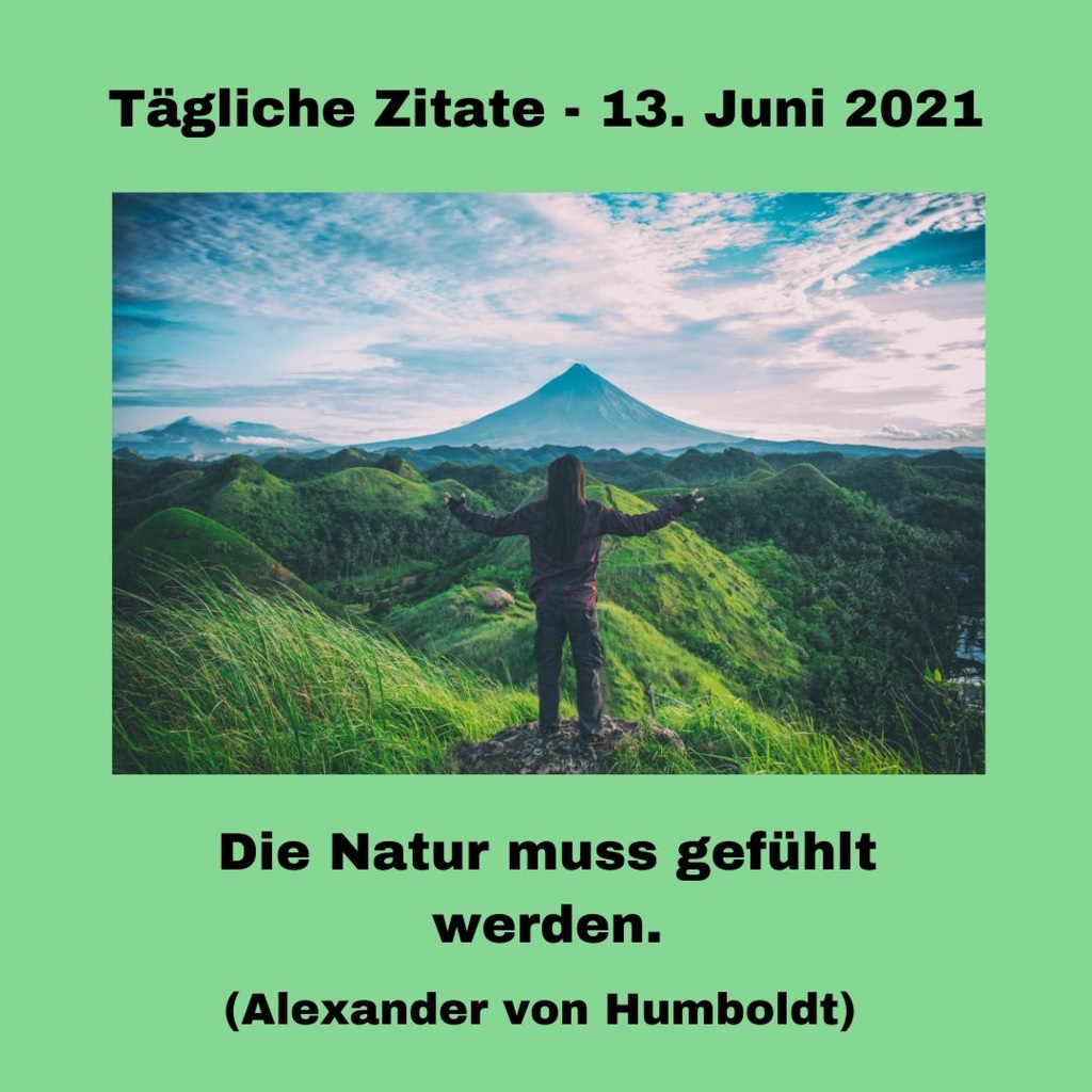 Tägliche Zitate - 13. Juni 2021