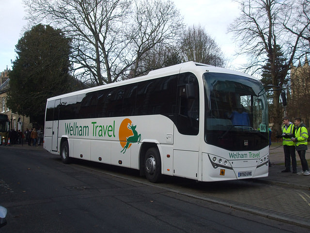 DSCF0354 Welham Travel BT63 UVE in Bury St. Edmunds - 25 Nov 2017