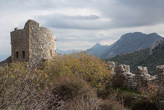 20141129 5719VRAw [CY] St. Hilarion [Kreuzritterburg], Keryneia, Nordzypern