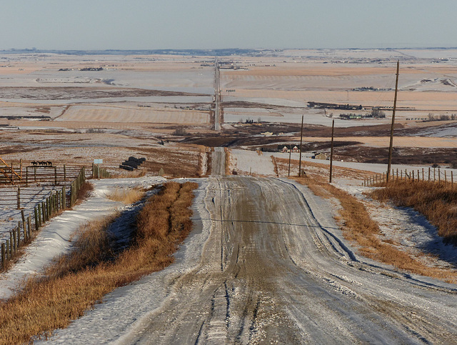 A winter day in southern Alberta