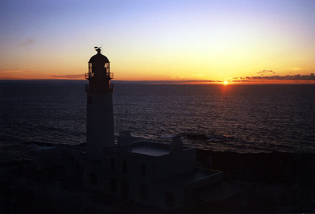 Sunset from Rudha Reidh Light Ross-shire Scotland