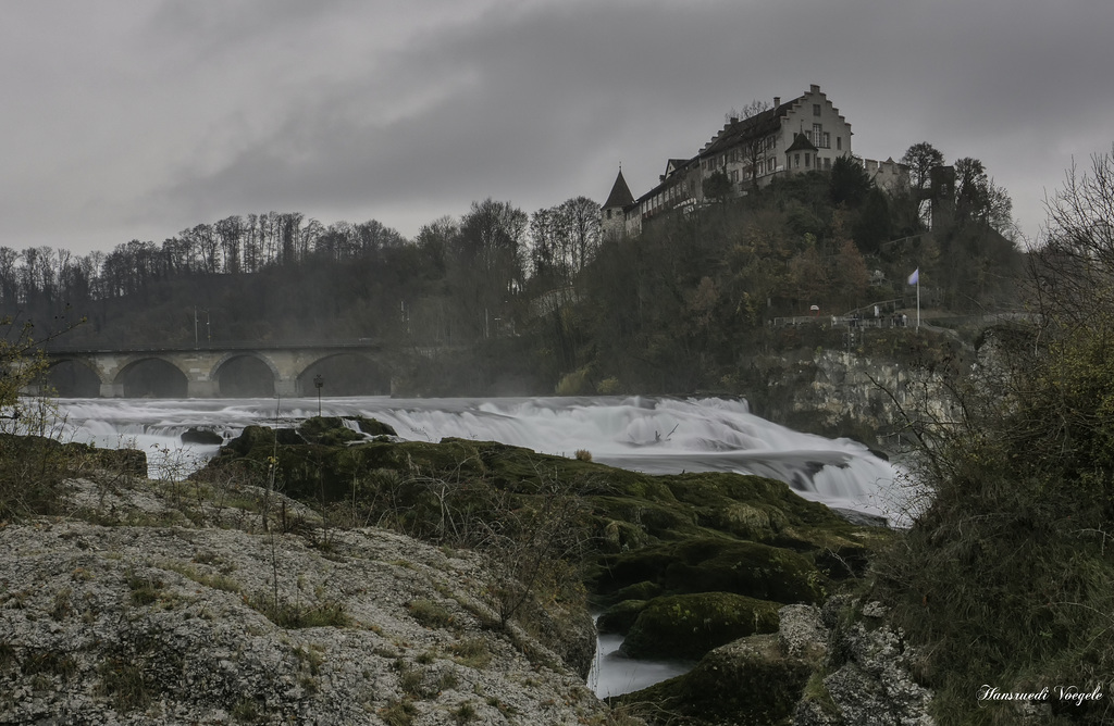 Am Rheinfall!