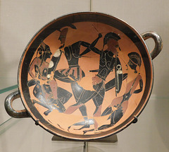 Terracotta Kylix (Eye Cup) in the Metropolitan Museum of Art, June 2019
