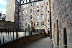 Milne Court off the Royal Mile, Edinburgh Old Town