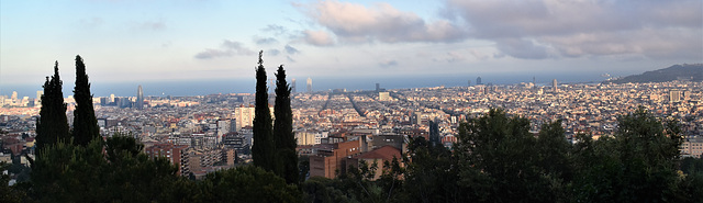 Blick vom Park Guell