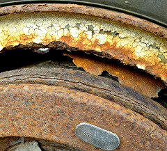 Rusty Wheel For The Goddess