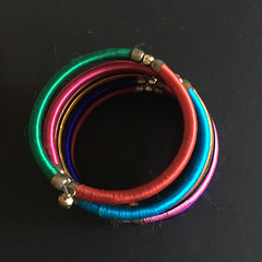 Spiral bracelet.