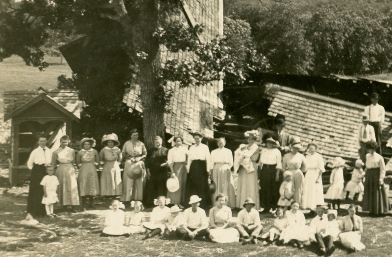 Fred Duenow's Destroyed Barn (Cropped Left)