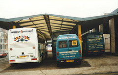 Battersby-Silver Grey coaches in Morecambe – 29 Feb 1996 (302-18)