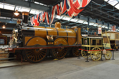 National Railway Museum York, Gladstone Steam Locomotive (1882 a.d.)