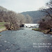 Weir on the River Wye below Monsal Head (Scan from 1991)