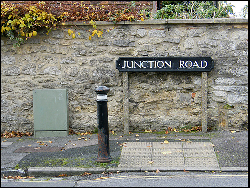 Junction Road sign