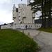 Braemar castle and 3 benches