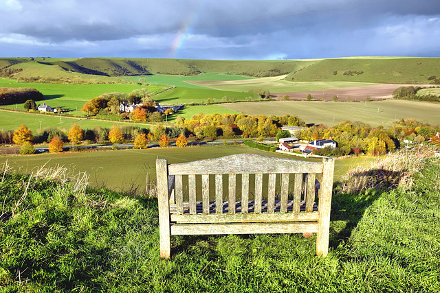 The Top of Castle Hill.