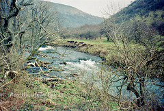 The River Wye, Monsal Dale (Scan from 1991)