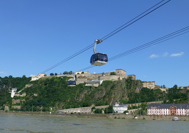 DE - Koblenz - Seilbahn nach Ehrenbreitstein