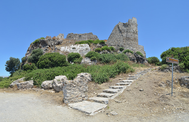 Rhodes, The Asklipeiou Castle