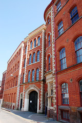 Saint Mary's Gate Facade Of The Adams and Page Building, Lace Market, Nottingham