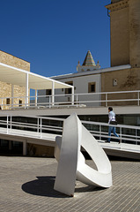 Modern sculpture at  Cadiz