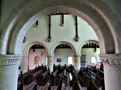 icklesham church, sussex (6)nave arcades of c.1170