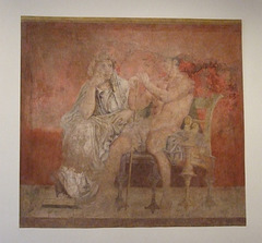 Wall Painting from a Reception Hall from the Villa of P. Fannius Synistor at Boscoreale in the Metropolitan Museum of Art, February 2012