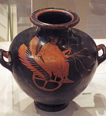 Terracotta Hydria Attributed to the Troilos Painter in the Metropolitan Museum of Art, April 2017