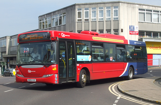 DSCF2593 Go North East 5249 (NK56 KHV) in Gateshead - 1 Jun 2018