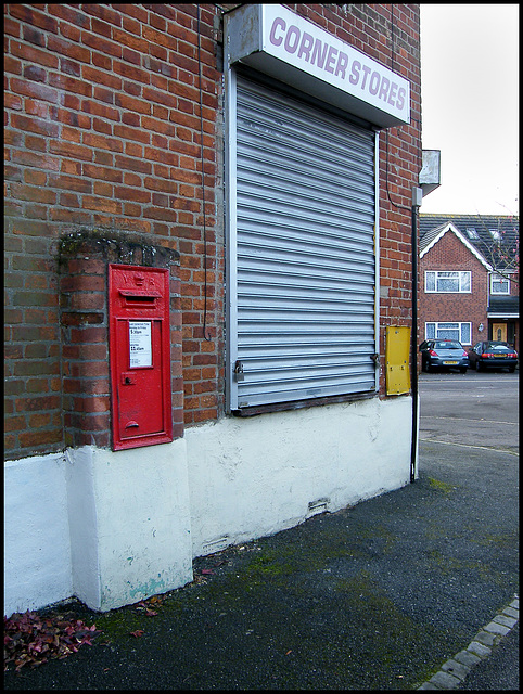 Corner Stores post box