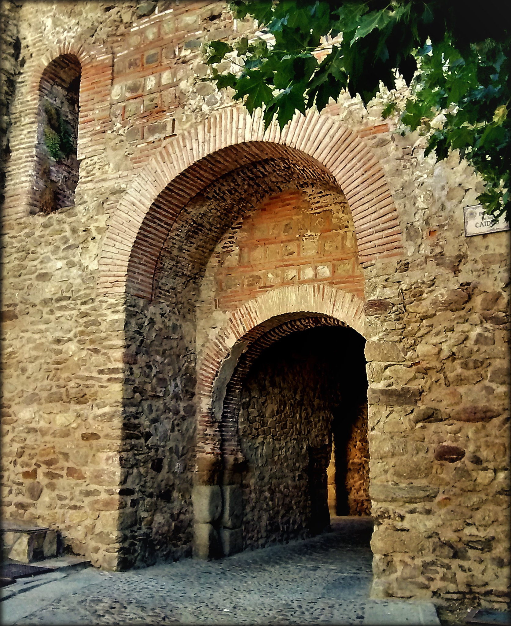 Castle gate, Buitrago de Lozoya.