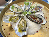 Ostras temperadas, Prime Beach restaurant, Monte Gordo.