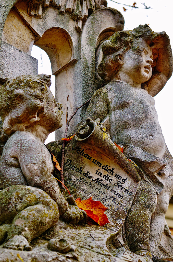 Herbst im Friedhof - Autumn in the Cemetery