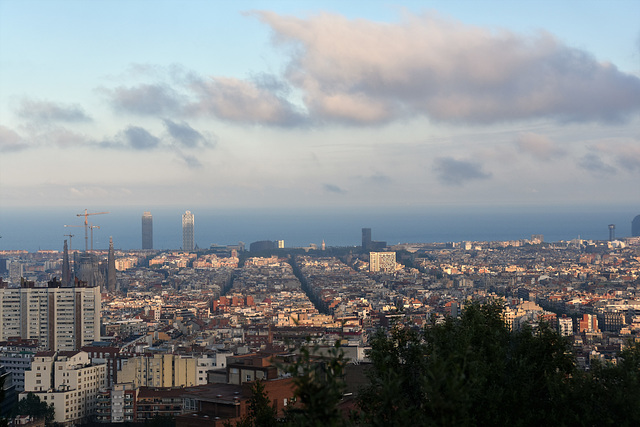 Blick vom Park Guell