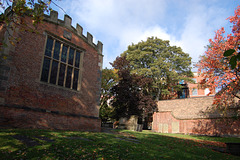 Saint Nicholas' Churchyard and No.29 Castle Gate, Nottingham